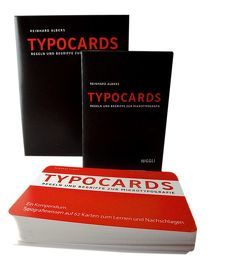 TYPOCARDS – Regeln und Begriffe zur Mikrotypografie von Albers,  Reinhard