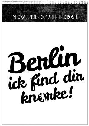 Typokalender Berlin 2019