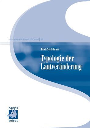 Typologie der Lautveränderung von Seidelmann,  Erich
