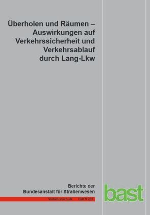 Überholen und Räumen von Riffel,  S. B., Roos,  R, Zimmermann,  M.