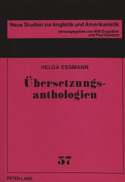 Übersetzungsanthologien von Essmann,  Helga