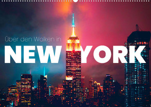 Über den Wolken in New York (Wandkalender 2023 DIN A2 quer) von SF