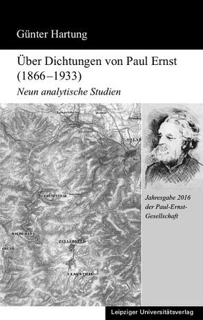 Über Dichtungen von Paul Ernst (1866–1933) von Hartung,  Günter