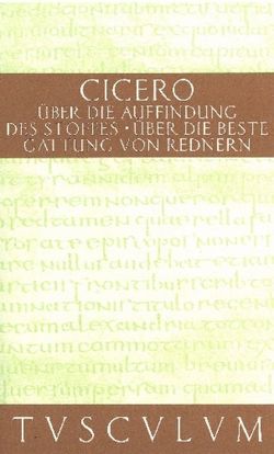 Über die Auffindung des Stoffes / De inventione von Cicero, Nüßlein,  Theodor