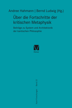 Über die Fortschritte der kritischen Metaphysik von Hahmann,  Andree, Ludwig,  Bernd