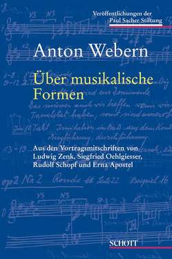 Über musikalische Formen von Boynton,  Neil, Webern,  Anton