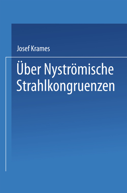 Über Nyströmische Strahlkongruenzen von Krames,  Josef