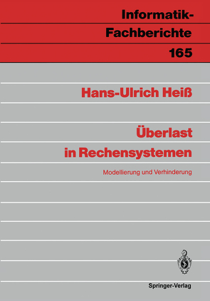 Überlast in Rechensystemen von Heiß,  Hans-Ulrich