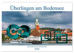 Überlingen am Bodensee – Fotografie + Geometrie (Wandkalender 2024 DIN A2 quer), CALVENDO Monatskalender von Fuchs,  Sven