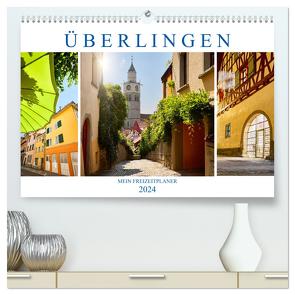 Überlingen – Mein Freizeitplaner (hochwertiger Premium Wandkalender 2024 DIN A2 quer), Kunstdruck in Hochglanz von Fuchs,  Sven
