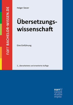 Übersetzungswissenschaft von Siever,  Holger