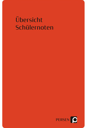 Übersicht Schülernoten von Lehrerladen,  Lehrer-Orga-Hefte - exklusiv im