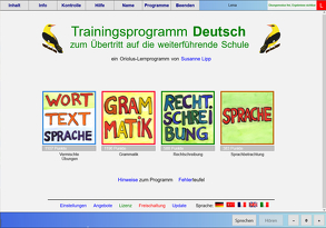 Übertrittstraining Deutsch – Schullizenz für PC und Tablets 3 Jahre, updatefähig