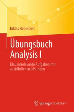 Übungsbuch Analysis I von Hebestreit,  Niklas