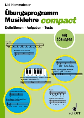 Übungsprogramm Musiklehre compact von Hammaleser,  Lisl