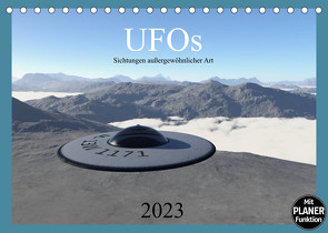 UFOs – Sichtungen außergewöhnlicher Art (Tischkalender 2023 DIN A5 quer) von Schilling,  Linda