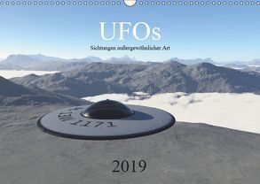 UFOs – Sichtungen außergewöhnlicher Art (Wandkalender 2019 DIN A3 quer) von Wlotzka und Linda Schilling,  Michael