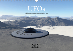 UFOs – Sichtungen außergewöhnlicher Art (Wandkalender 2021 DIN A3 quer) von Wlotzka und Linda Schilling,  Michael