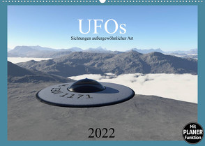 UFOs – Sichtungen außergewöhnlicher Art (Wandkalender 2022 DIN A2 quer) von Schilling,  Linda