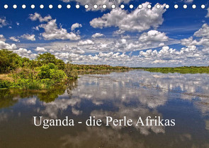 Uganda – die Perle Afrikas (Tischkalender 2023 DIN A5 quer) von Helmut Gulbins,  Dr.