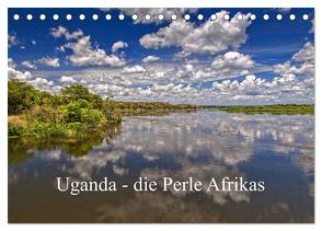 Uganda – die Perle Afrikas (Tischkalender 2024 DIN A5 quer), CALVENDO Monatskalender von Helmut Gulbins,  Dr.