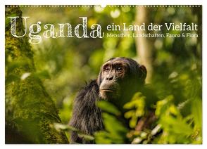 Uganda – ein Land der Vielfalt (Wandkalender 2024 DIN A2 quer), CALVENDO Monatskalender von rsiemer,  rsiemer