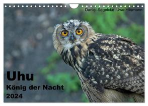Uhu – König der Nacht (Wandkalender 2024 DIN A4 quer), CALVENDO Monatskalender von Segelcke Uwe Hilsmann,  Daniel
