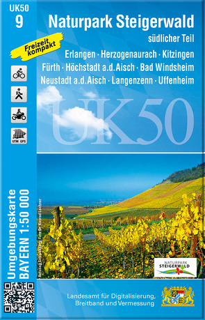 UK50-9 Naturpark Steigerwald, südlicher Teil
