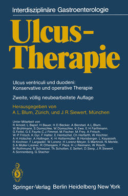 Ulcus-Therapie von Blum,  A.L., Siewert,  J.R.