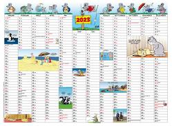 Uli Stein Kalenderkarte 2023 von Stein,  Uli