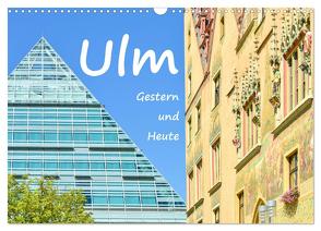 Ulm Gestern und Heute (Wandkalender 2024 DIN A3 quer), CALVENDO Monatskalender von Hackstein,  Bettina