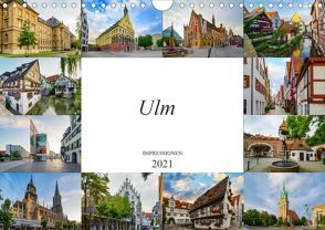 Ulm Impressionen (Wandkalender 2021 DIN A4 quer) von Meutzner,  Dirk