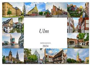 Ulm Impressionen (Wandkalender 2024 DIN A2 quer), CALVENDO Monatskalender von Meutzner,  Dirk