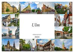 Ulm Impressionen (Wandkalender 2024 DIN A4 quer), CALVENDO Monatskalender von Meutzner,  Dirk