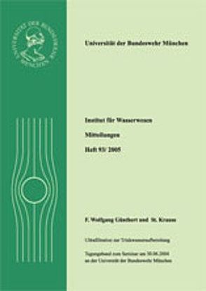 Ultrafiltration zur Trinkwasseraufbereitung von Guenthert,  F. Wolfgang, Krause,  Steffen