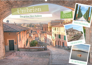 Umbrien – Das grüne Herz Italiens (Wandkalender 2023 DIN A2 quer) von Kruse,  Joana