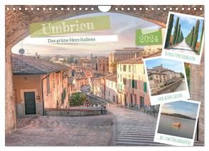 Umbrien – Das grüne Herz Italiens (Wandkalender 2024 DIN A4 quer), CALVENDO Monatskalender von Kruse,  Joana