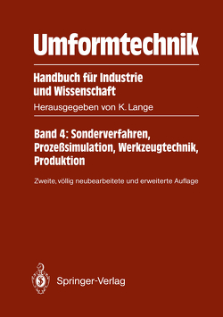 Umformtechnik Handbuch für Industrie und Wissenschaft von Lange,  Kurt