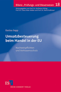 Umsatzbesteuerung beim Handel in der EU von Sopp,  Karina