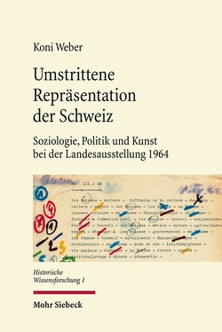 Umstrittene Repräsentation der Schweiz von Weber,  Koni