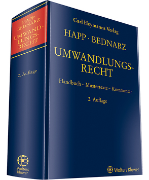 Umwandlungsrecht von Bednarz,  Sebastian, Happ,  Wilhelm