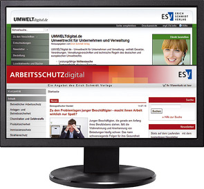 UMWELTdigital – Premium – Jahresabonnement von Erich Schmidt Verlag GmbH & Co. KG
