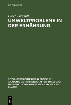 Umweltprobleme in der Ernährung von Freimuth,  Ulrich