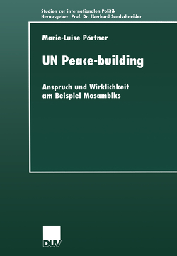UN Peace-building von Pörtner,  Marie-Luise