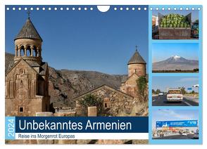 Unbekanntes Armenien (Wandkalender 2024 DIN A4 quer), CALVENDO Monatskalender von Will,  Hans