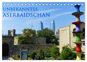 Unbekanntes Aserbaidschan (Tischkalender 2024 DIN A5 quer), CALVENDO Monatskalender von Schiffer,  Michaela