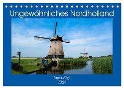 Ungewöhnliches Nordholland (Tischkalender 2024 DIN A5 quer), CALVENDO Monatskalender von Voigt,  Tanja