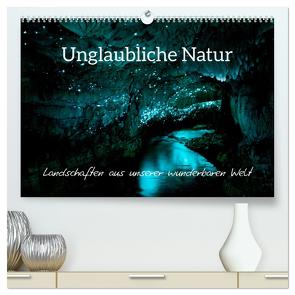 Unglaubliche Natur – Landschaften aus unserer wunderbaren Welt (hochwertiger Premium Wandkalender 2024 DIN A2 quer), Kunstdruck in Hochglanz von Colombo,  Matteo
