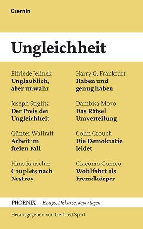 Ungleichheit von Sperl,  Gerfried