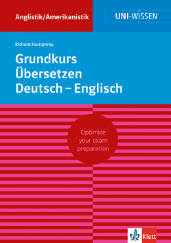 Uni Wissen Grundkurs Übersetzen Deutsch-Englisch